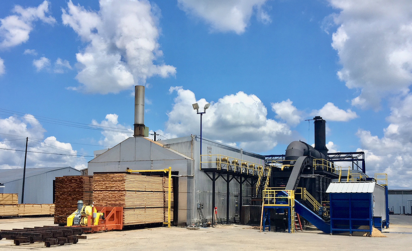 Photo of Langdale Forest Products' Kiln